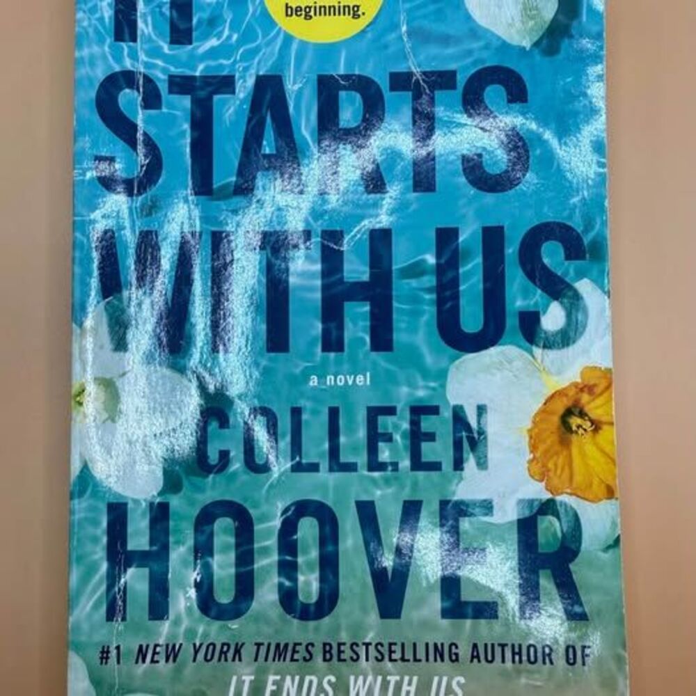 It Starts With Us by Colleen Hoover Paperback Novel